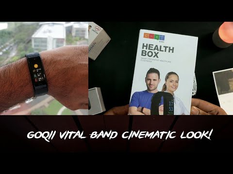 GOQii Vital Band Unboxing, Setup and Preview! | 3rd Gen Fitness Tracker