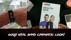GOQii Vital Band Unboxing, Setup and Preview! | 3rd Gen Fitness Tracker