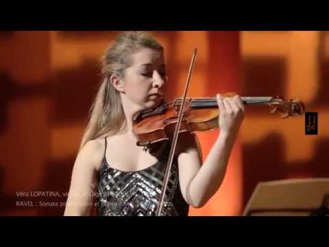 RAVEL : Sonate pour violon et piano / Vera LOPATINA, violon, Olga KIRPICHEVA, piano