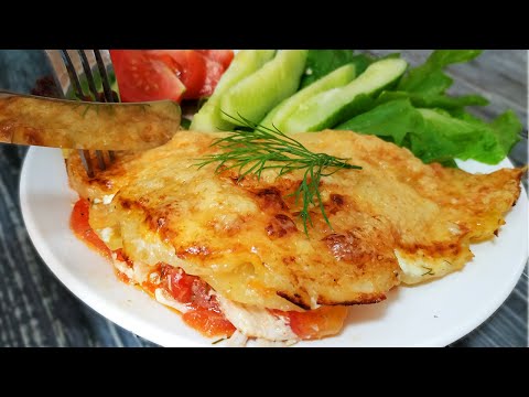 Вы просто обалдеете как вкусно. Нежная и ароматная картофельно-куриная запеканка в духовке