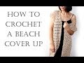 Crochet Easy Summer Vest | Beach Robe | Cover Up