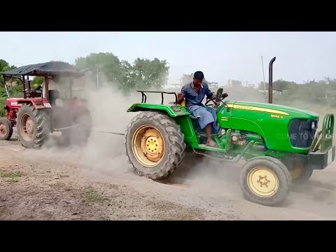 Tractor Tochan Video | Mahindra 575 vs John Deere 5045