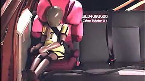 Cybex Solution X-Fix Crash-test - side impact - front view