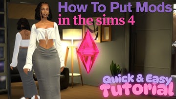 The Sims 4 Mod Install Tutorial Nobody Asked For.... But You Need 😌