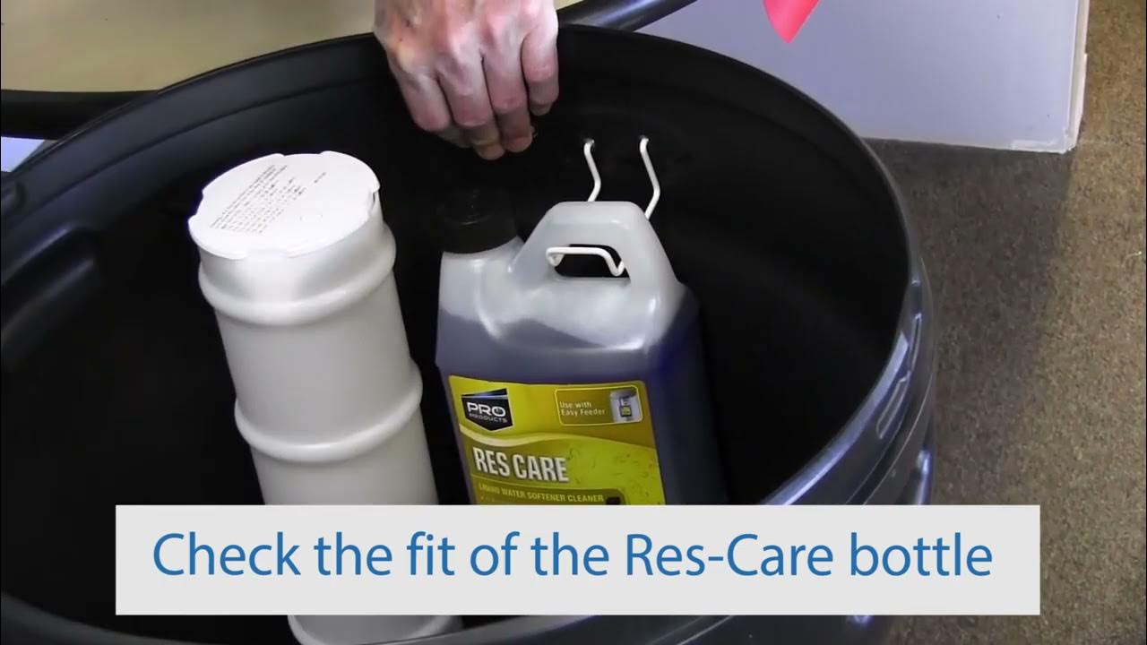 How to Improve Your Water Softener with the Res Care Easy Feeder System 