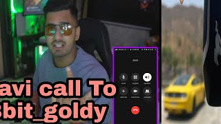 Mavi calling  To 8bit_goldy For Scout Mustang GT 🔥|| bit_goldy Reaction for scout Mustang ||
