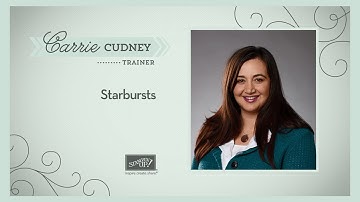 Stamping Techniques: Starbursts and Spritzing | Stampin