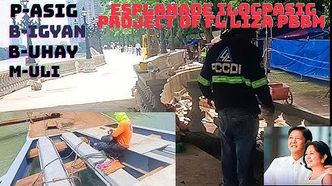 Update ilogpasig ESPLANADE project of FL Liza PBBM HALA ano NANGYARI 