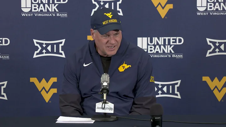 WVU HC Rich Rodriguez After Season Finale Loss to Texas Tech
