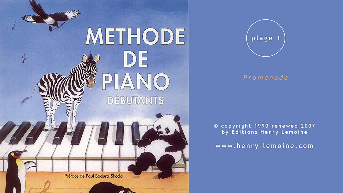 Méthode de Piano - Débutants 