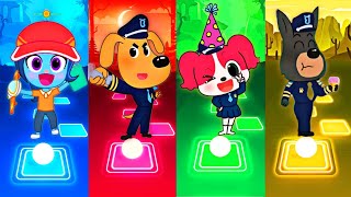 Sheriff Labrador  Sheriff Papillon  Police Officer   Tiles Hop Edm Rush