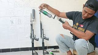 Uji Tembak - Pcp Mini Paser Ikan - Senapan Ikan