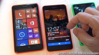 ГаджеТы: краткое сравнение Nokia Lumia 625, Nokia Lumia 630 Dual SIM и Nokia X Dual SIM(, 2014-06-27T11:20:59.000Z)