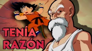 ¿Por qué Roshi no quería que Goku gane los torneos? (y tenía razón)