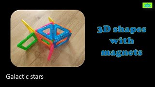How to make 3D shape with Magformers - Fish