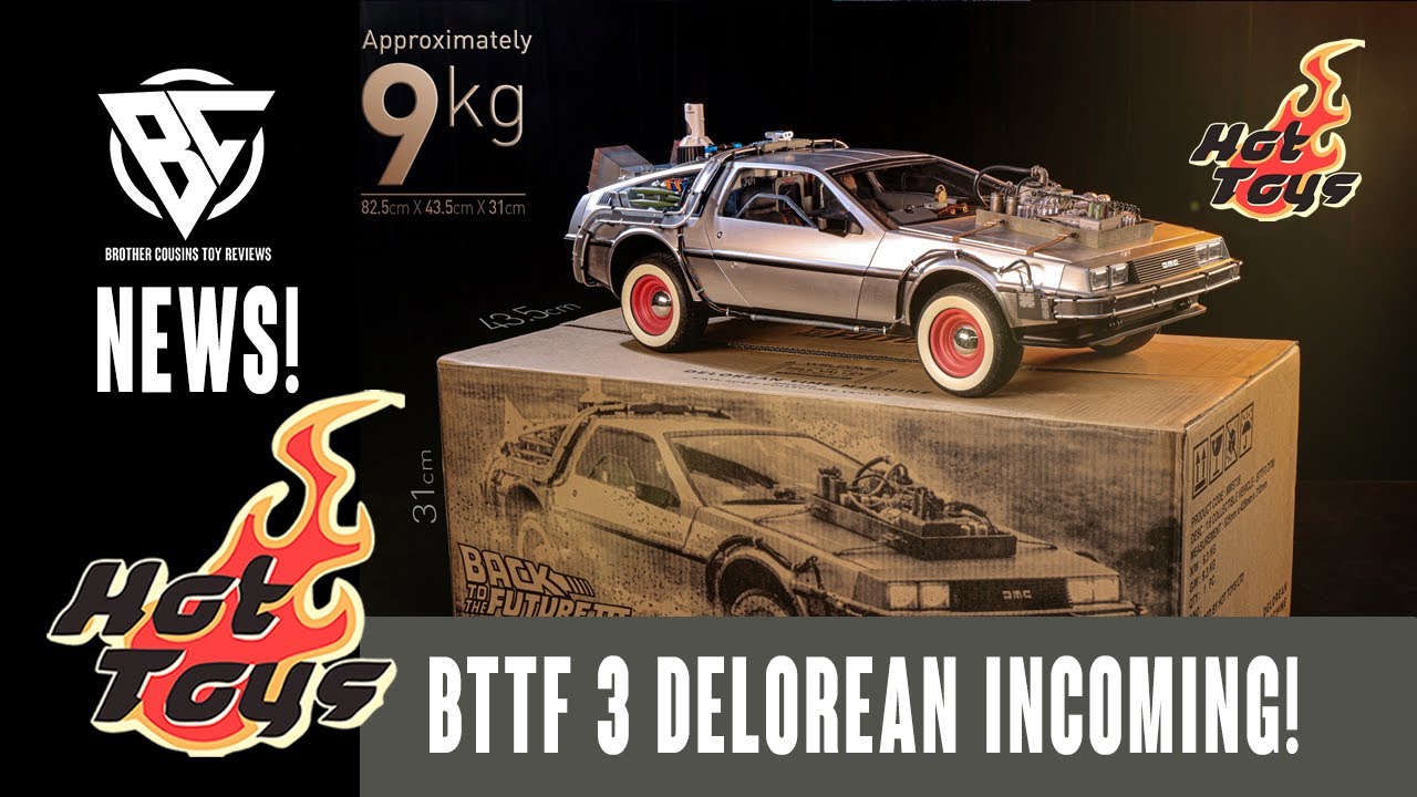 Hot Toys Back to the Future Part 3 - Delorean Shipping - YouTube