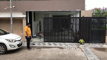 Sliding gate automation at VIP ROAD done by krishna home automation +919016042525