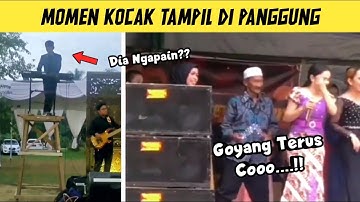 Lagi Asik Joget Ketauan Istrinya..!! Deretan Momen Ngakak Saat Tampil Di Atas Panggung