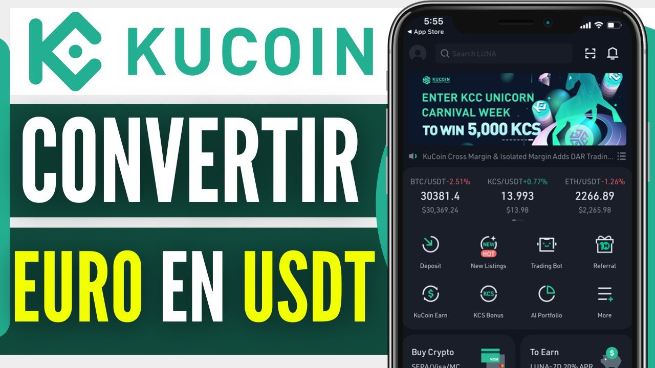 Comment Convertir Euro En Usdt Sur Kucoin (2026)