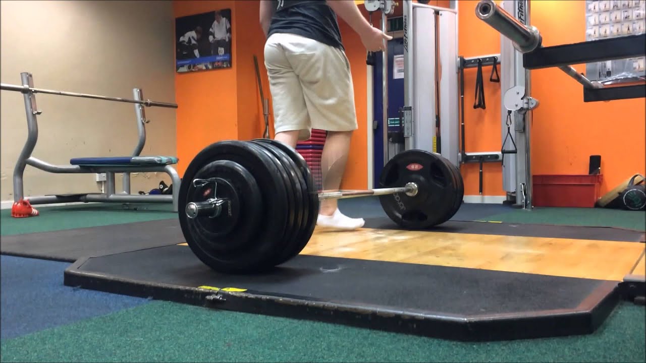 280Kg/616lb for (Almost) 3 reps Deadlift