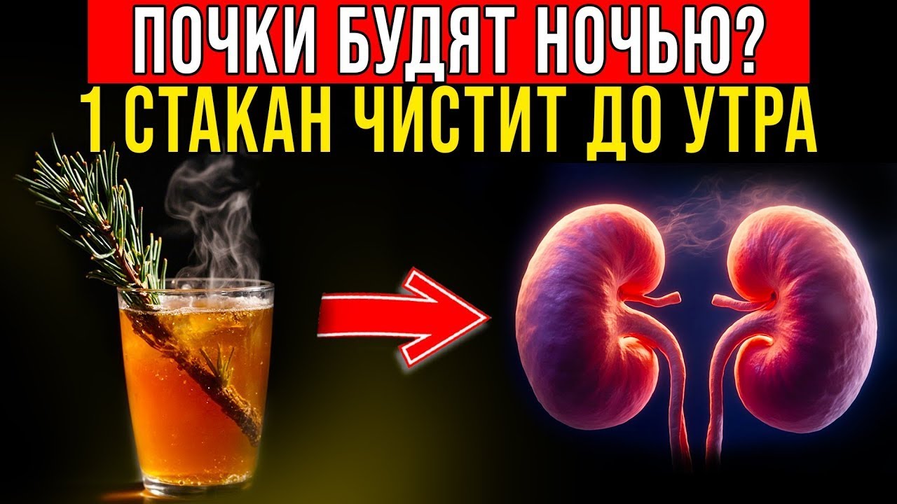 13 БУДЕШЬ СПАТЬ КАК МЛАДЕНЕЦ!  Этот Отвар Чистит Почки лучше Любых Таблеток  Совет Уролога