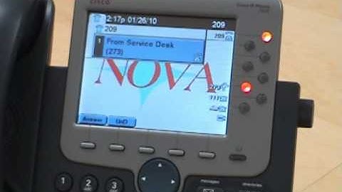 Cisco IP Phone 7970 Viewing Missed Calls