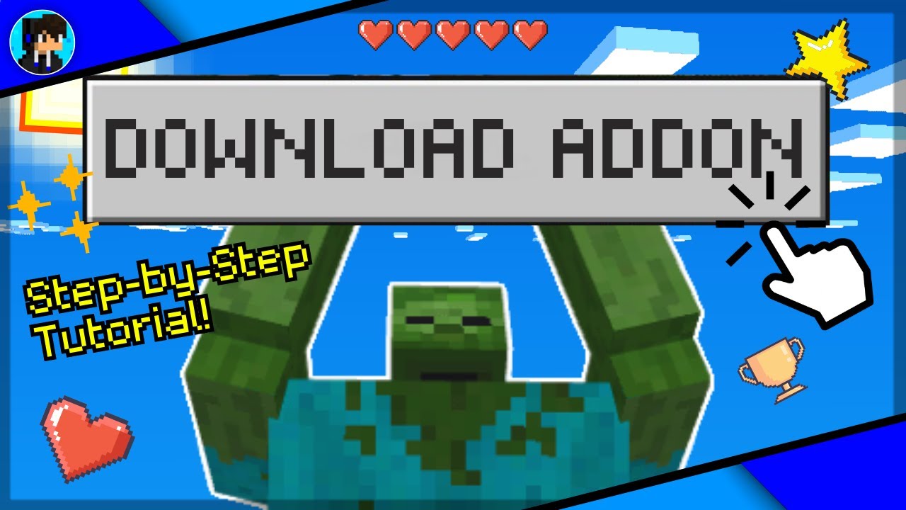 How to DOWNLOAD MCPEDL Minecraft Addons - YouTube