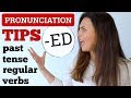 3 Simple Pronunciation Tips 😎 Past Tense English Verbs