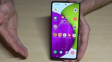 Samsung Galaxy A52s: How to turn off the phone? And how to set up the Power Button?