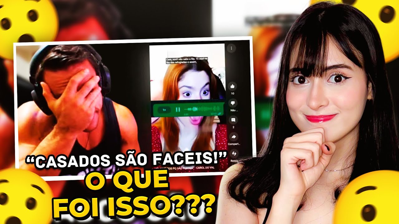 REACT XANDÃO FICA EM CHOQUE COM O QUE ELA FALOU SOBRE CASADOS | Cortes da Rhaychu