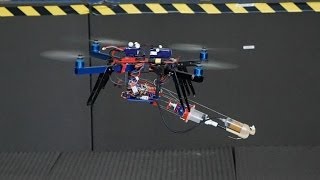 Take off for world's first flying 3D printer