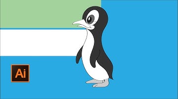 Penguin | Adobe Illustrator | Butter Paper | Adobe Illustrator Tutorial
