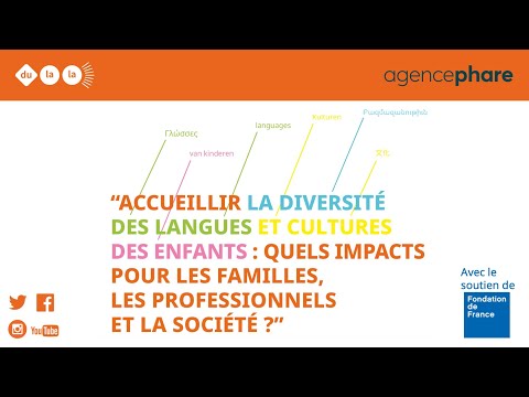 Visioconférence sur les impacts de l&rsquo;accueil de la diversité des langues et des cultures des enfants