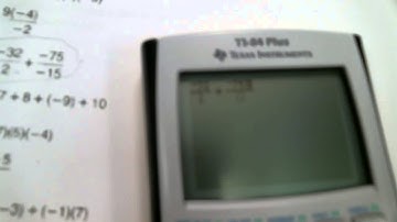 fraction and exponents in the Ti84 Plus Calculator