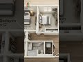 Best Two Bedroom Apartment Floor Plan Idea 🏡