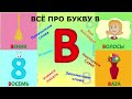 Алфавит БУКВА В + как писать + слова на В #Детскаяпланета #ТатьянаБокова