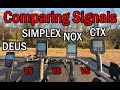 Comparing signals: Minelab CTX 3030, Equinox 800, Nokta Simplex & XP Deus. (#83) (Metal Detectors)