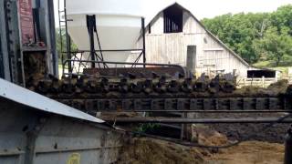 Longarming a Harvestore Silo