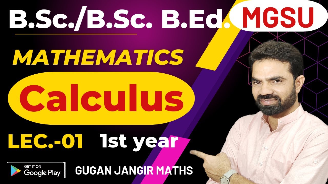 BSc Mats Calculus Lec. 1 BSc/BSc BEd 1st Year Pedal Equation