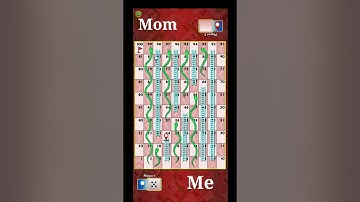 Ludo King Snake and ladders 2 Player Match🔥gameplay🔥 How To Play Saamp Sidi Game With Mom #9