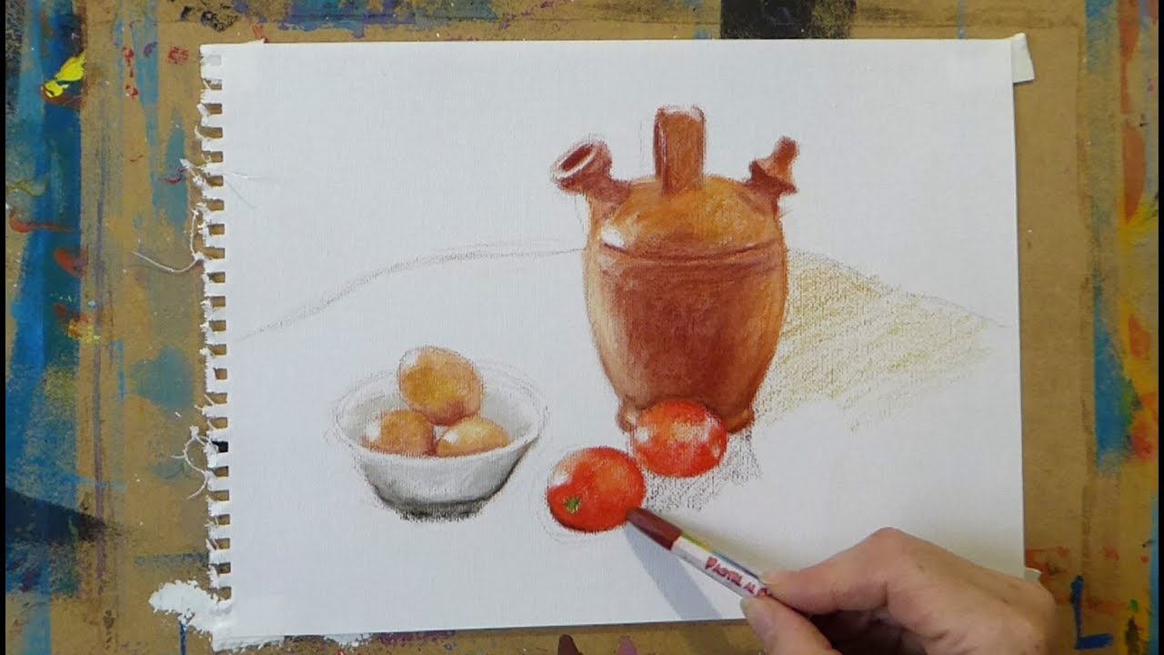 Óleo en barra y pastel al óleo, diferencias - Tutoriales arte de