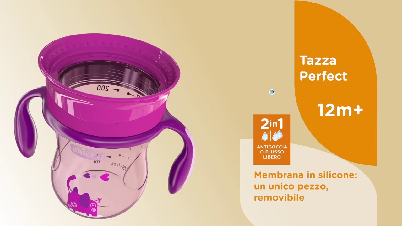 Com'è fatta la tazza 12M+PERFECT - Chicco (Italiano) 