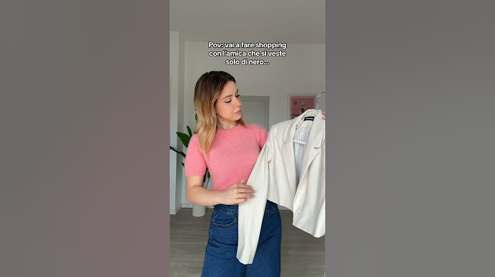 Pov: vai a fare shopping con l’amica che si veste solo di NERO 🤷🏼‍♀️