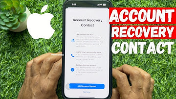 How to Set Up an Account Recovery Contact for Your Apple ID