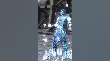 Intro Sub Zero in mortal kombat 9#shorts