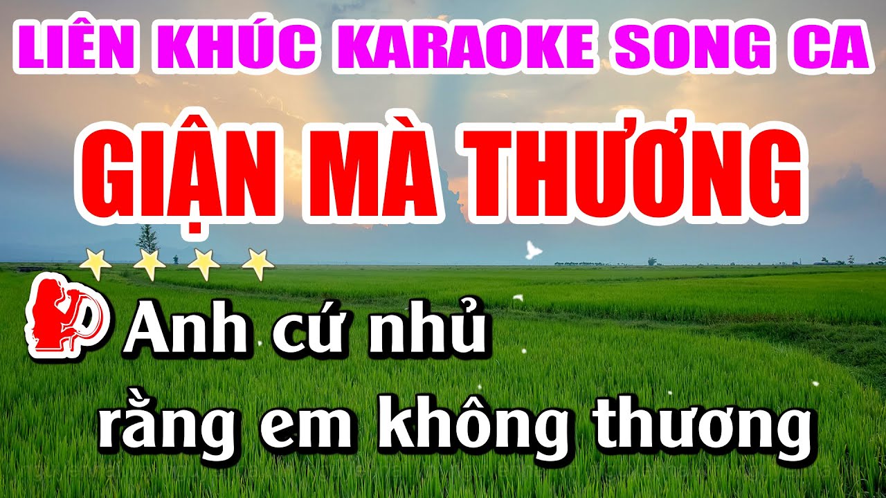 one88 today Liên Khúc Karaoke Song Ca GIẬN MÀ THƯƠNG Nhạc Sống Khánh My | Dễ Hát Nhất