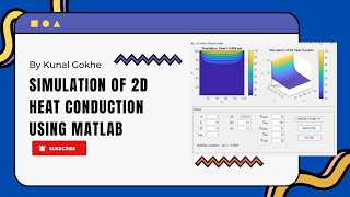 Simulation Of 2D Heat Diffusion Using Matlab App Heat Transfer Matlab Expert