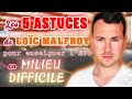 Eps 5 astuces pour lenseigner en milieu difficile