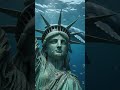 Explore Underwater New York City 🗽 #ai #aicontent #underwater #newyorkcity #neversleepcity
