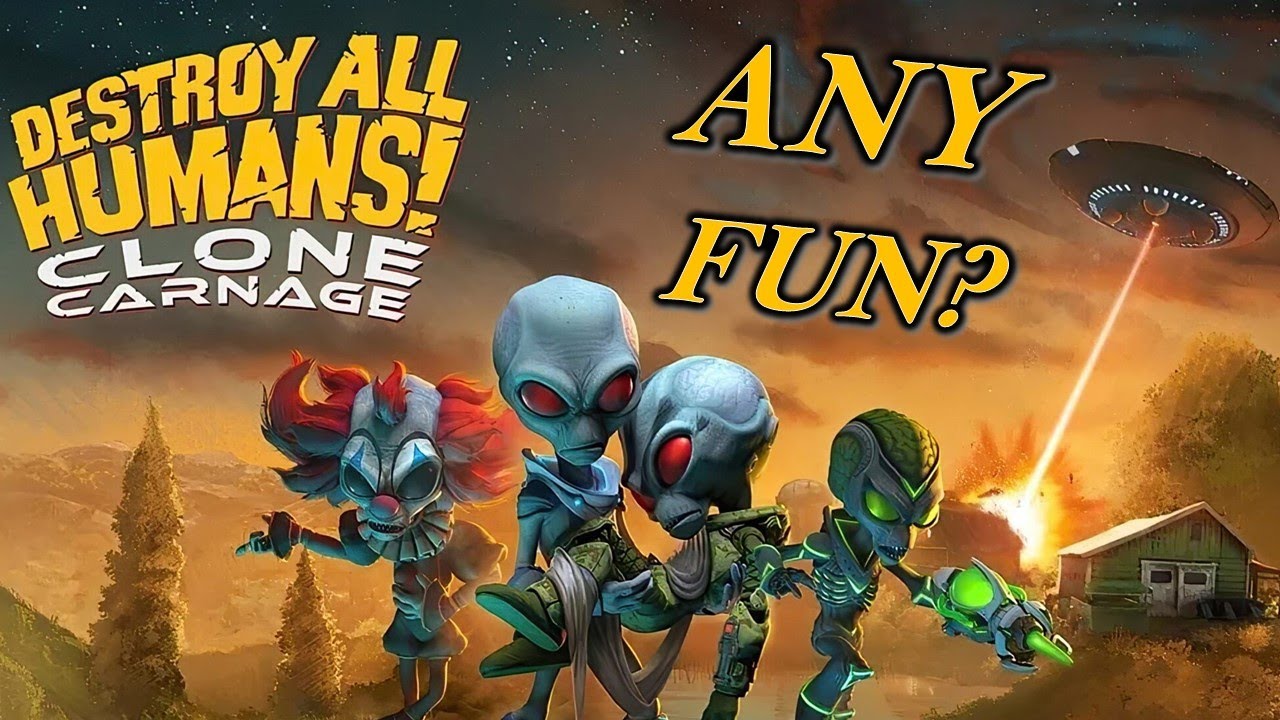 Is Destroy All Humans! Clone Carnage Fun? - YouTube